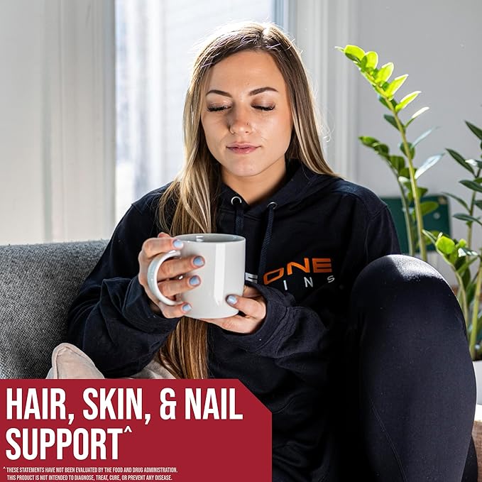 Rule 1 Proteins Multi-Source Collagen Powder - Bovine Chicken Fish &amp Eggshell Collagen Sources + Hyaluronic Acid &amp Vitamin C for Hair Skin &amp Nail Support (25 Servings Unflavored)