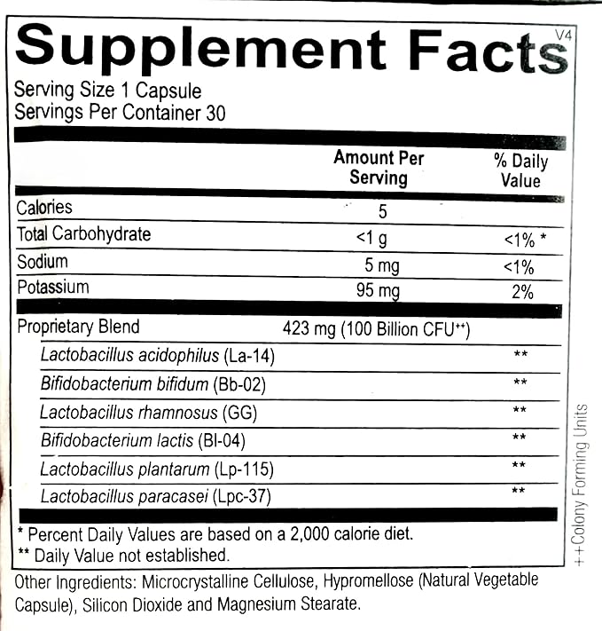 Ortho Molecular - Ortho Biotic 100 Billion CFU - 30 Capsules