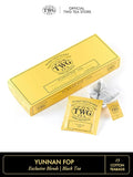 TWG Tea | Yunnan FOP | Black Tea | Earthy Suave Aftertaste | 15 Hand Sewn Cotton Teabags | Gift Set