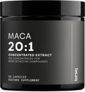 Toniiq Maca Root - Ultra High Potency 20:1 Extract - Black Red and Yellow Maca Complex - Single Origin Wildcrafted &amp Highly Concentrated - Third-Party Lab Tested - 90 Capsules