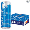 Red Bull Sea Blue Edition Energy Drink Juneberry with 114mg Caffeine plus Taurine &amp B Vitamins 12 Fl Oz Pack of 24 Cans (6 Packs of 4)