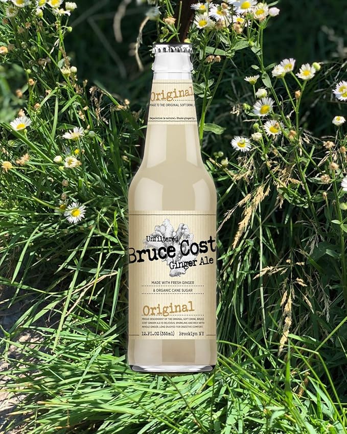 Bruce Cost Ginger Ale - Original - 12 oz (6 Glass Bottles)