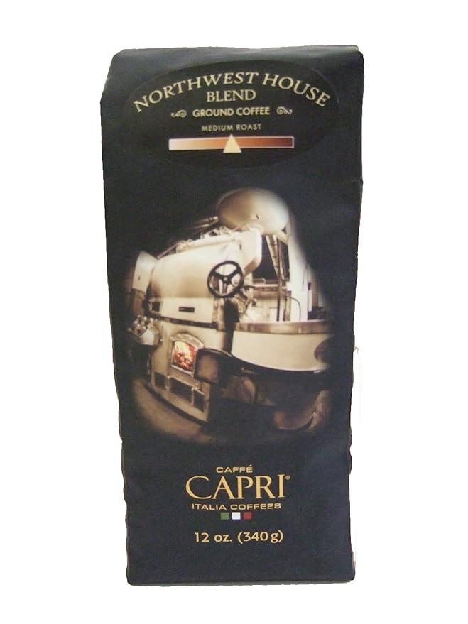 Caffe Capri Coffee Northwest House Blend 12-Ounce