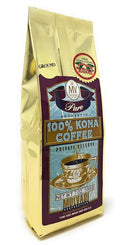 Mulvadi 100% Kona Coffee Private Reserve Ground 7 oz Resealable Bag – Premium Hawaiian Coffee