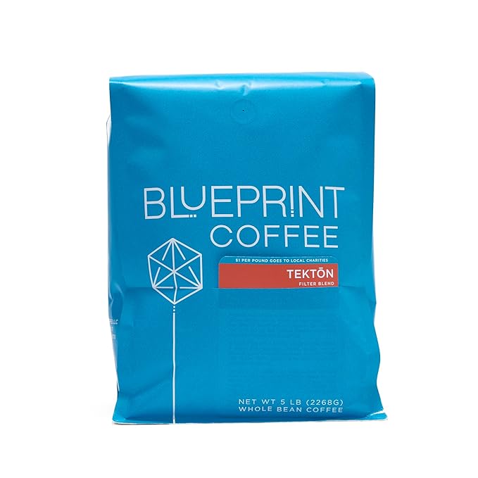 Blueprint Coffee Tekton Whole Bean Coffee 5lb