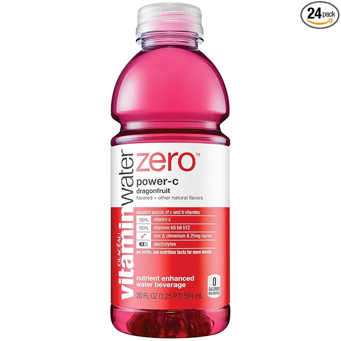 vitaminwater zero Power-C 20 fl oz 24 Pack