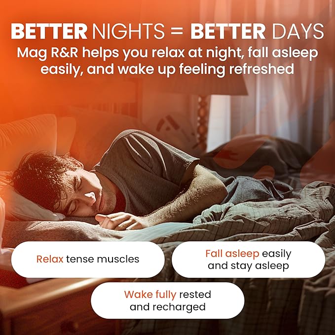 SaltWrap Joint and Muscle Recovery Bundle - Nighttime (Collagen Synthesis + Mag R&ampR Nighttime Muscle Relief)