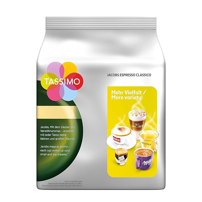 Tassimo Jacobs Espresso Rainforest Alliance Certified 5 x 16 T-Discs