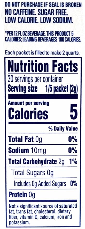 Crystal Light Strawberry Watermelon Drink Mix 12-Quart Canister (Pack of 12)