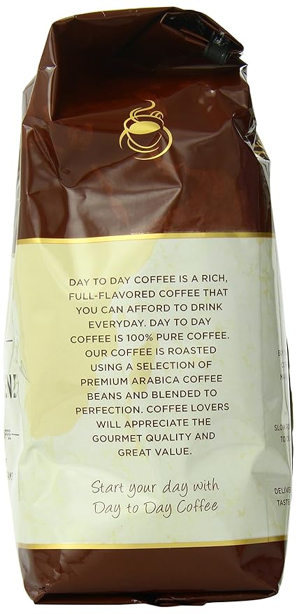 Day To Day Ground Coffee Medium Roast House Blend 33 Ounce Bag (Pack of 2)