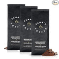 Nana’s Coffee Low Acid Organic Coffee Beans 12 Oz (Pack of 3) Single Origin Dominican Republic Smooth &amp Stomach Friendly Medium Roast