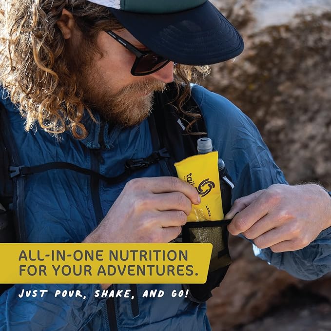 Tailwind Nutrition Endurance Fuel Sports Drink Powder Single Serving with Electrolytes Non-GMO Free of Soy Dairy and Gluten Vegan-Friendly Lemon Pack of 12