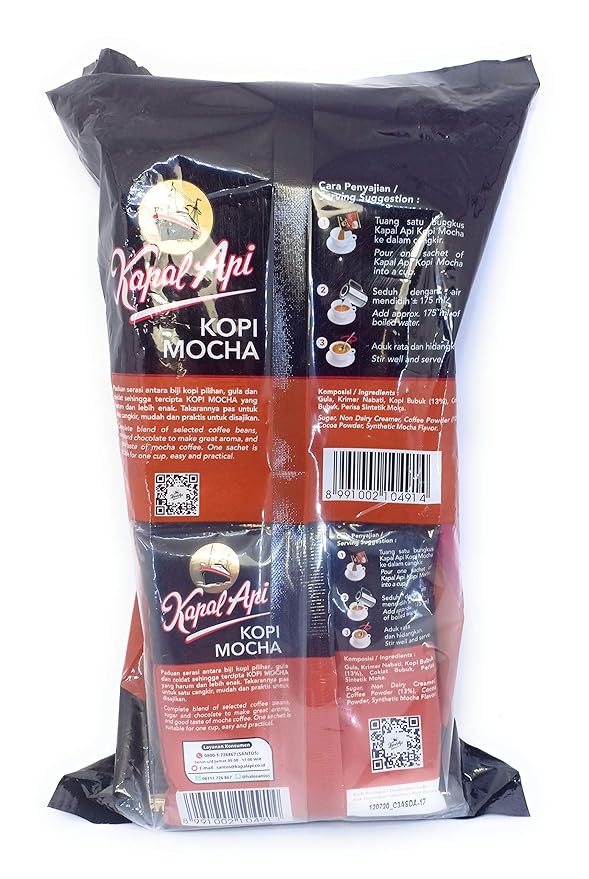 Kapal Api Coffee Mocha 10-ct  300 Gram (Pack of 1)