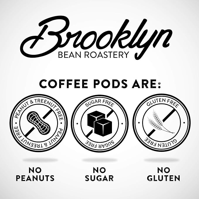 Brooklyn Beans Maple Flavored Maple Sleigh Gourmet Coffee Pods Compatible with 2.0 Keurig Coffee Pods Brewer 72 Count