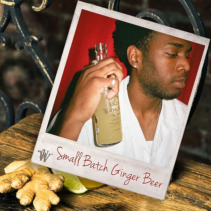Uncle Waithley's Ginger Beer with Scotch Bonnet Pepper Mocktails Non-Alcoholic Drinks Ginger Beer Soft Drink Healthy Refreshing Non-Alcoholic Drinks and Beverages (12 Pack 355ml Each)