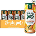 Simply Pop Soda Prebiotic Citrus Punch 12 fl oz (Pack of 12)