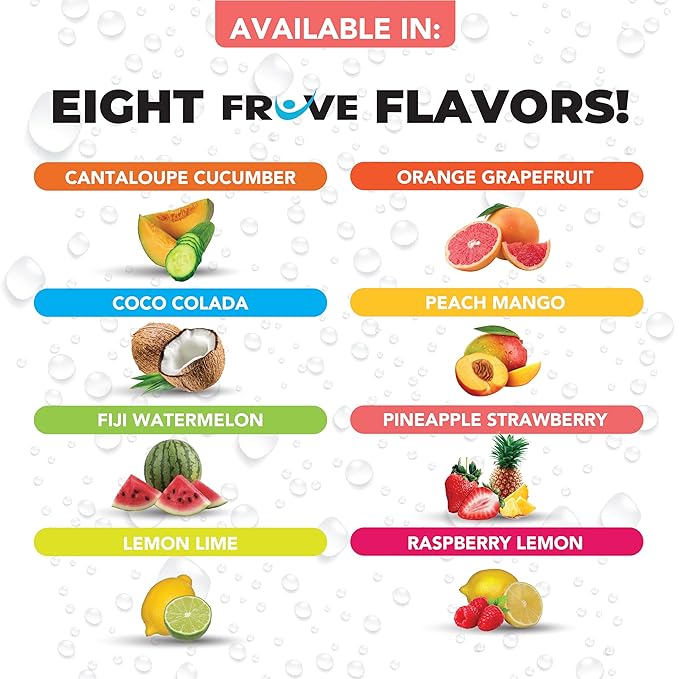 FrUve Super Water | Pineapple Strawberry Flavor | 12 16oz Cans | Healthy Drink | Zero Sugar | Low Calorie Drink | Powerful Antioxidants | Boosts Immune System | NON-GMO | The Super Health Drink