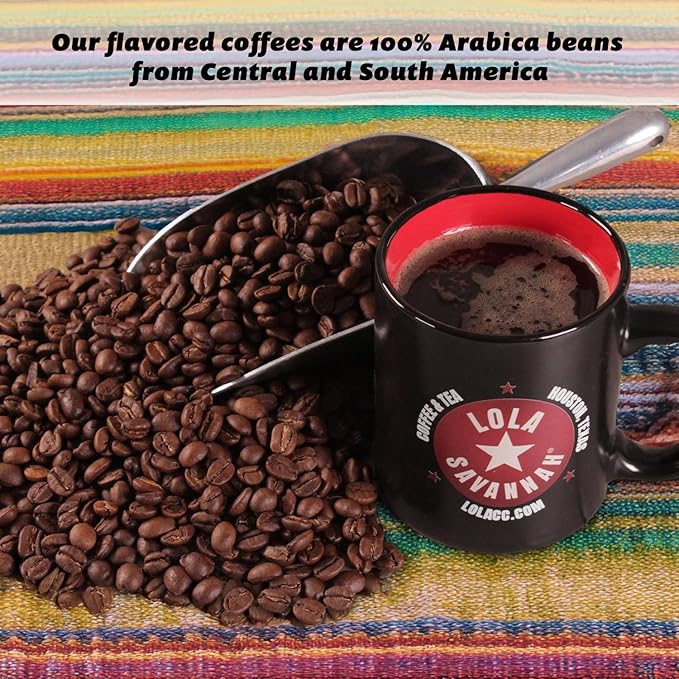 Lola Savannah Texas Pecan Whole Bean Caffeinated Coffee 2lb