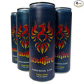 Soulfire 12oz 4pk Kanna Social Elixir | Non-Alcoholic Sparkling Beverage | Adaptogen Nootropic Kanna Extract Drink w/ Reishi L-Theanine Coconut Water &amp Electrolytes | Clean Functional Healthy Na