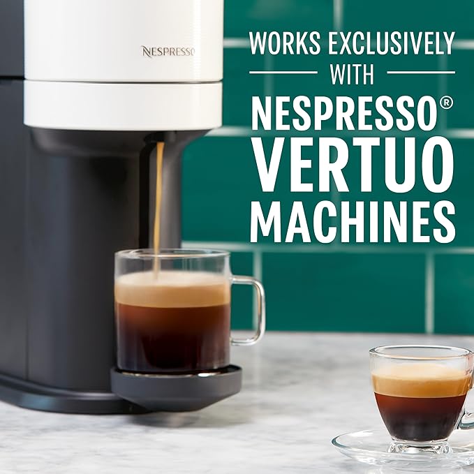 Starbucks by Nespresso Vertuo French Roast Dark Roast Coffee 32-count Coffee Pods Brews 7.8 oz. (Pack of 2)