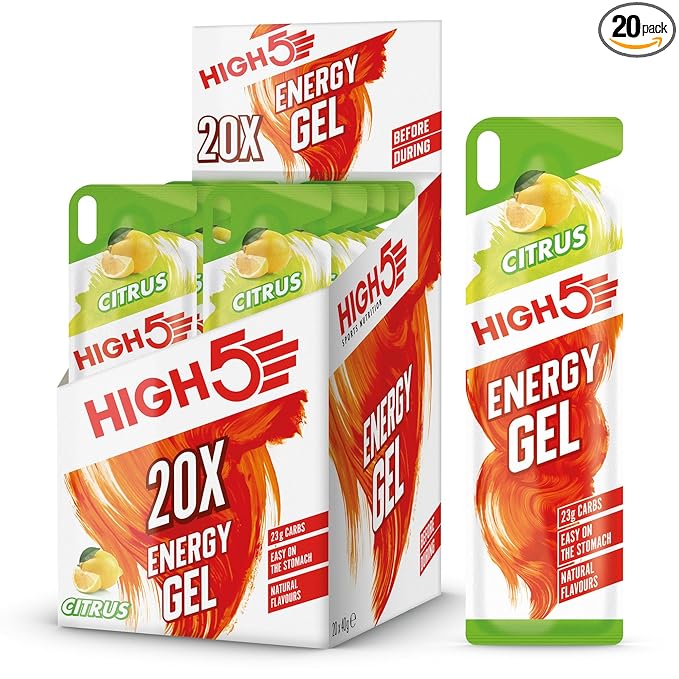 High5 Citrus Energy Gel 20 Sachets 800 g