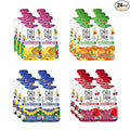 Once Upon a Farm | Immunity Blend | Apple Cherry &amp Elderberry Mango Banana &amp Spirulina Pineapple Banana &amp Dragon Fruit Pineapple | No Added Sugar | Variety Pack of 24
