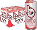 Bang Energy Delish Strawberry Kiss Sugar-Free Energy Drink 16 Fl Oz | Pack of 12