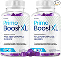 (2 Pack) Primo Boost XL Gummies - Official PrimoBoost XL Advanced Premium Supplement for Men Support - Maximum Strength Natural Primo BoostXL for Overall Health &amp Wellness 120 Gummies for 2 Mont