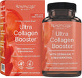 Reserveage Nutrition Ultra Collagen Booster Skin Supplement Supports Healthy Collagen Production 90 Capsules