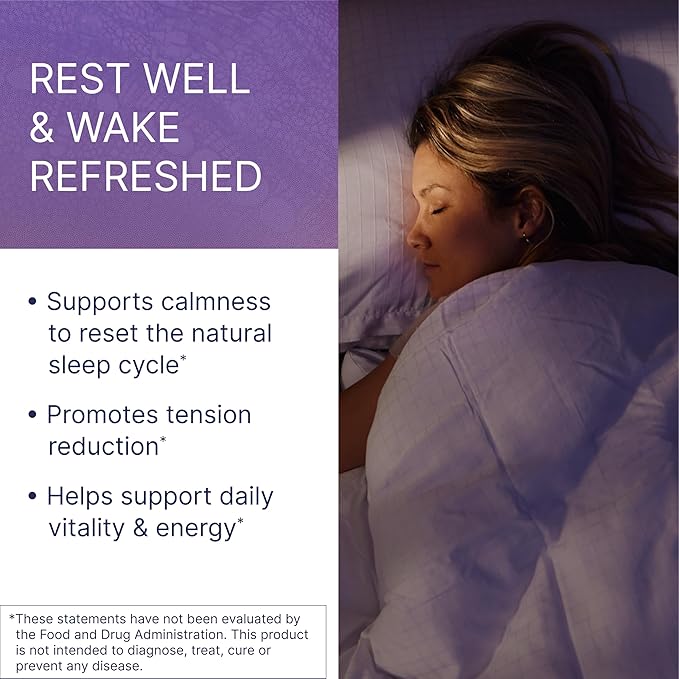 Microbiome Labs Zenbiome Sleep - L Theanine Supplement with Lemon Balm Extract &amp Probiotics with Bifidobacterium Longum - Help Soothe The Gut-Brain Axis at Bedtime (30 Capsules)