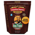 Don Pablo Colombian Supremo - Limited Edition Dark Roast Gourmet Coffee 100% Arabica Whole Bean Non-GMO Low Acidity 2 Pound (2 lb) Bag