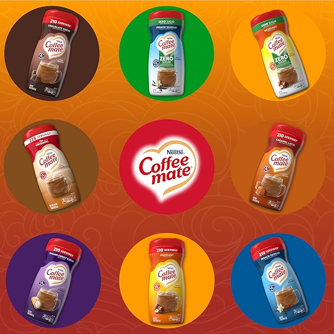 Coffee-mate Cafe Collection Caramel Macchiato 15 Ounce (Pack of 6)
