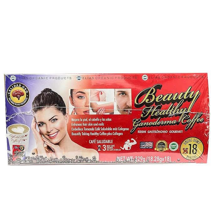 Beauty Healthy Ganoderma Collagen Coffee Ready To Use 5 in 1