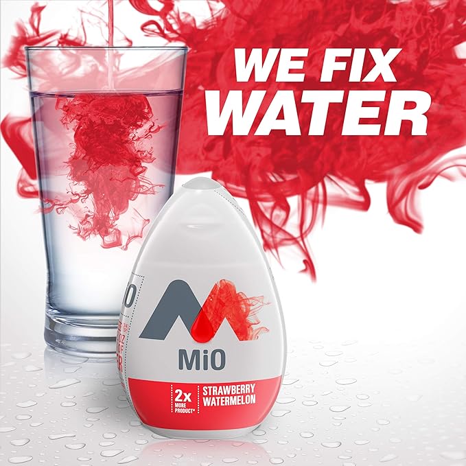 MiO Sugar-Free Strawberry Watermelon Naturally Flavored Liquid Water Enhancer 8 Count 3.24 fl oz