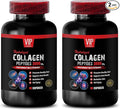 joint support supplements for women - COLLAGEN COMPLEX 3000MG - NATURAL AND POWERFUL - GOOD FOR JOINTS AND SKIN - collagen peptides multi hydrolyzed collagen peptides capsules 2 Bot 180 Capsules