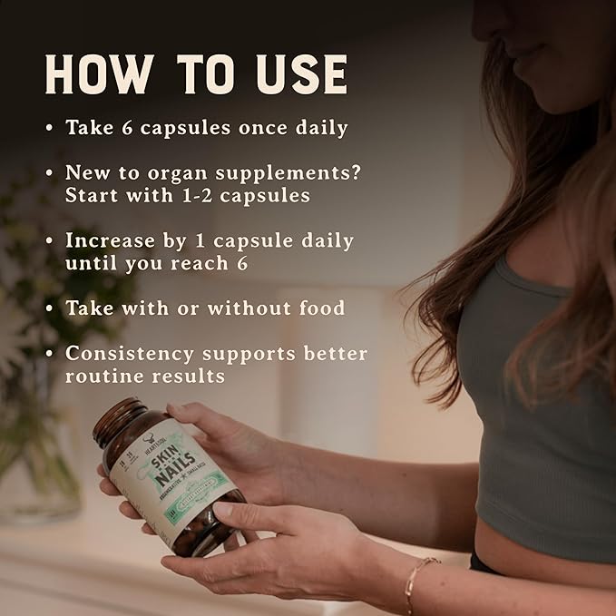 HEART &amp SOIL 100% Grass Fed &amp Finished Colostrum Supplement from Regenerative Cattle for Gut Muscle &amp Immune Health – 3000mg Bovine Colostrum Capsules - Gut Health for Men &amp Women –18