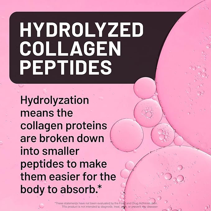 NatureWise Hydrolyzed Liquid Collagen for Women &amp Men 4000mg - High Absorption Type 1 &amp 3 Peptides with Biotin + Vitamin C + Vitamin B Complex &amp Hyaluronic Acid -Mixed Berry - 30 Tubes[30