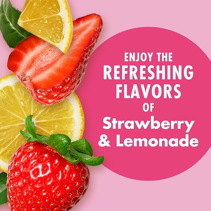 V8 Energy Zero Sugar Strawberry Lemonade 8 fl. oz. Can (24 Pack)