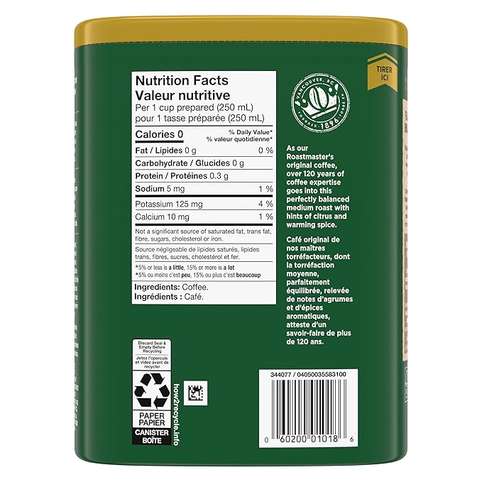 Nabob 1896 Tradition Medium Roast Ground Coffee 340g/12 oz.
