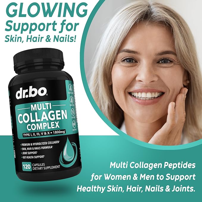 Collagen Peptides &amp Colon Cleanse Detox - 15 Day Colon Cleanse Pills &amp Ginger - Multi Collagen for Women &amp Men Complex Capsules Skin Hair &amp Nails - Bowel Movement Supplements for Sto