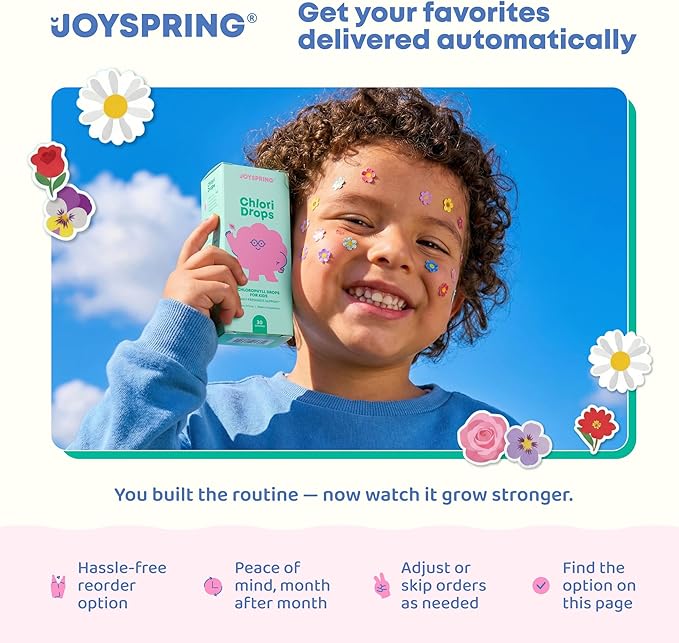 JoySpring LingoLeap – Liquid Kids Formula with Zeolite Clinoptilolite Methylated B12 &amp Vitamin D3 | Gentle Daily Support for Kids’ Wellness | Ages 3+ | (1fl oz) 30 Servings