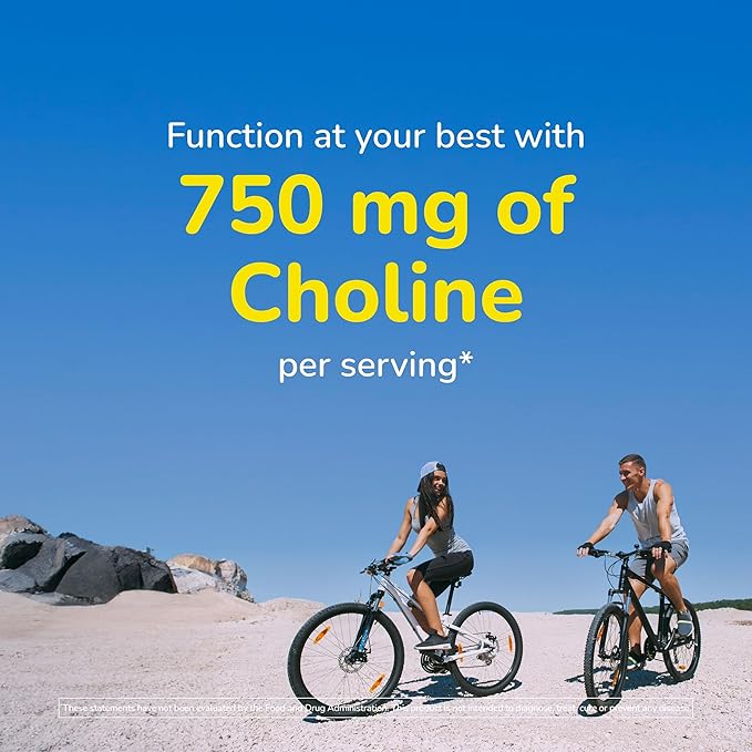 Twinlab Choline Cocktail - Brain Health Support - Energy Supplement for Men &amp Women - 13.33 oz