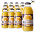 Texas Squeeze Orange Juice NON GMO Verified Texas Grown and Bottled Orange Juice from Concentrate No Sugar Added No Preservatives 16 fl oz Pack of 12