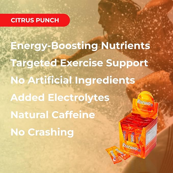 Youngevity Rebound FX™ Citrus Punch Sports Energy Drink - 1 Case (12-12 oz cans)