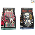 Bones Coffee Company Strawberry Cheesecake and French Toast Flavored Ground Coffee Beans Bundle | 12 oz Medium Roast Arabica Low Acid Coffee Gifts (Ground)
