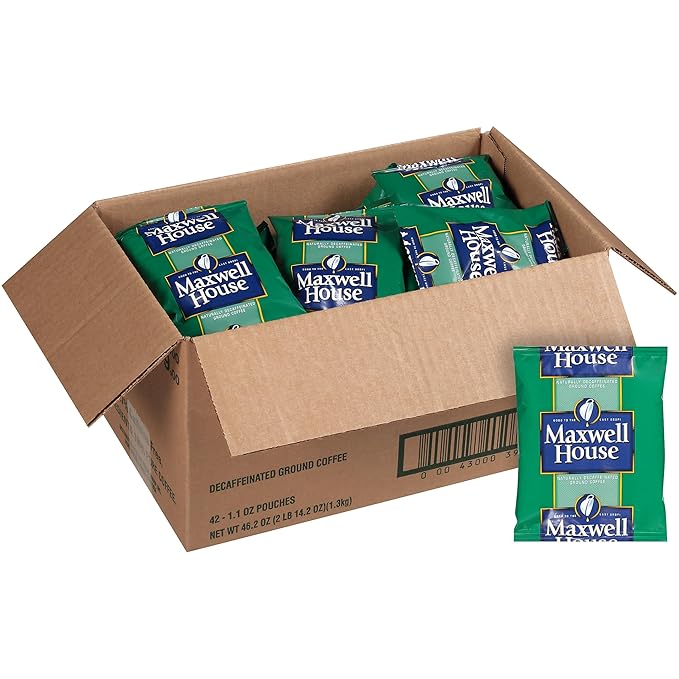 Coffee Original Roast Decaf 1.1oz Pack 42/Carton