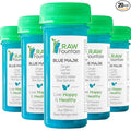 20 Immunity Shots w/Blue Spirulina Agave Lemon Ginger 2fl Oz Packed w/Vitamin C Raw Cold Pressed Unpasteurized Boosts Immunity All Natural No Artificial Flavors or Preservatives