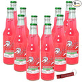 Frostie Strawberry Watermelon Soda | One of Frostie’s Popular Soda Flavors | Real Cane Sugar | Caffeine Free | 12 oz Glass Bottles with Crazy Soda Pop Bottle Opener (12 Pack)