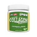 LonoLife Cucumber Lemon Collagen Peptides with 10g Protein 8-Ounce Bulk Container