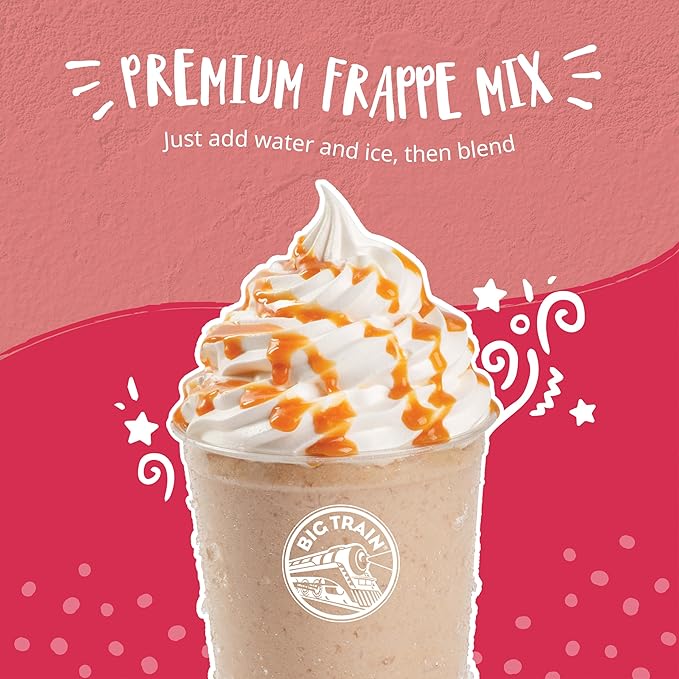Big Train Blended Crème No Sugar Added Vanilla Smoothie Base Mix 3.5 Pound (Pack of 1)